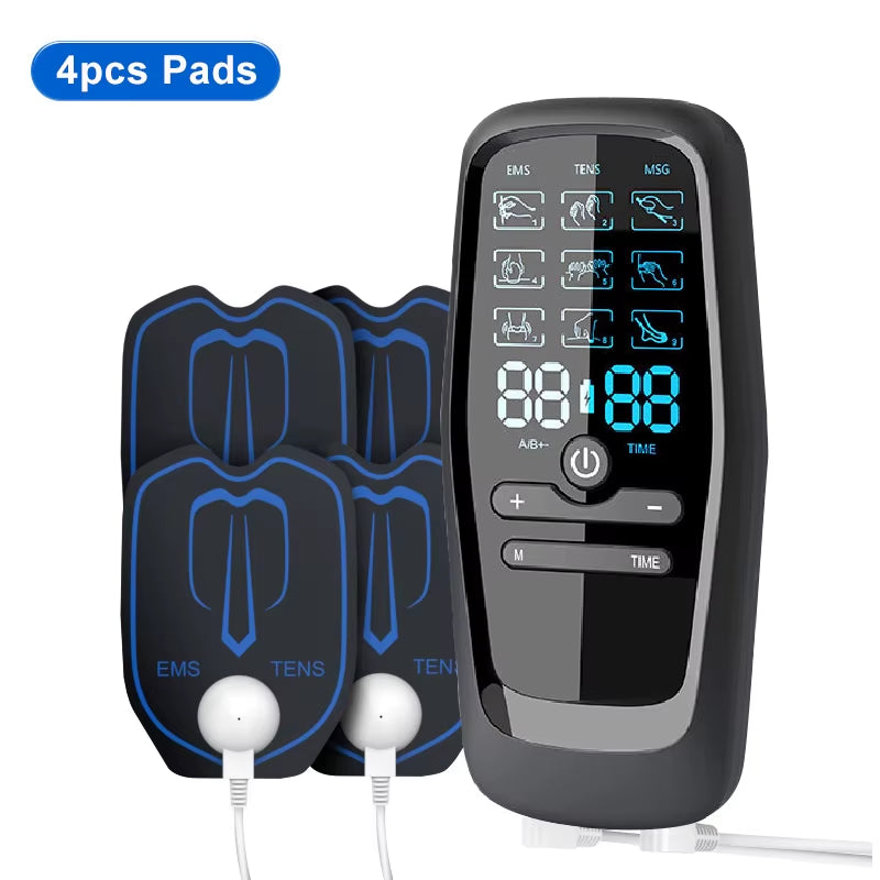 Physiotherapy Tens Muscle Stimulator Electric EMS Acupuncture Body Massage 