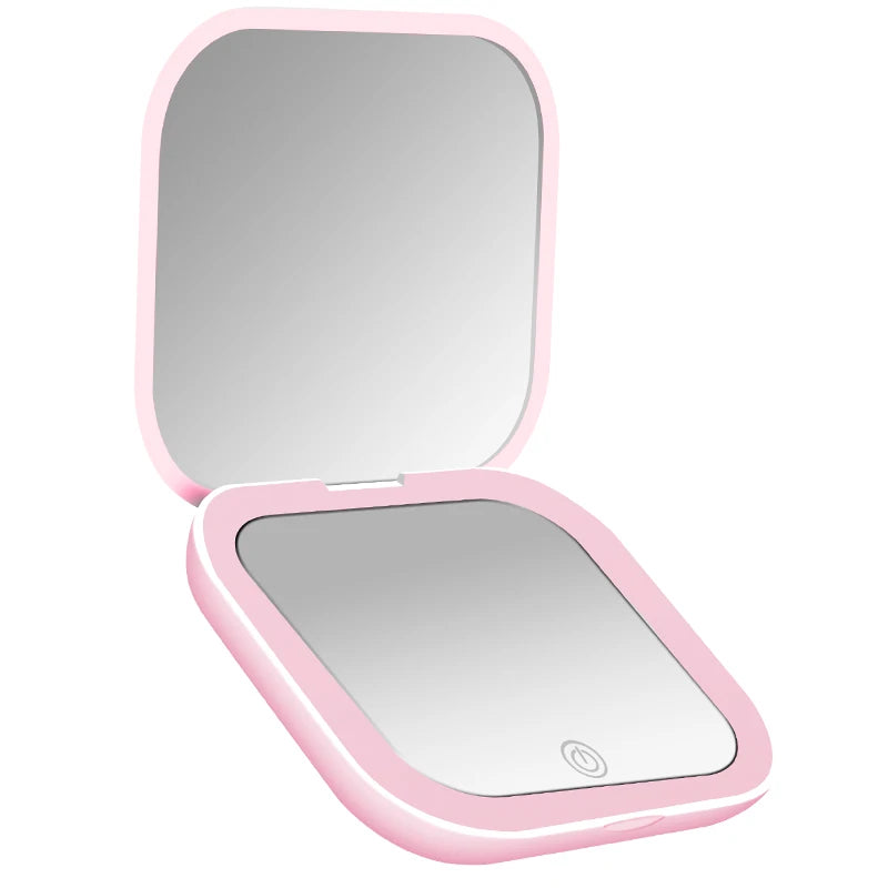 Compact Mini Gift Vanity Folding Cosmetic Mirror 