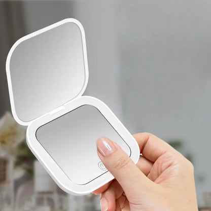 Compact Mini Gift Vanity Folding Cosmetic Mirror 