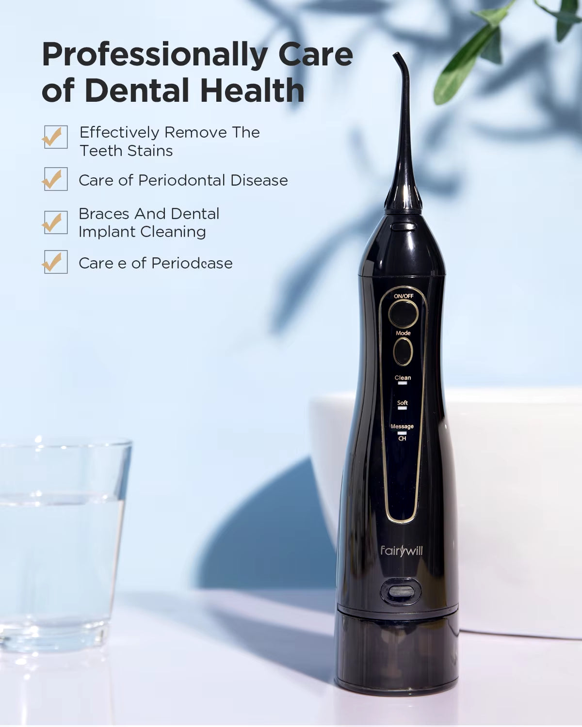 Water Flossers for Teeth 300ML Oral Irrigator