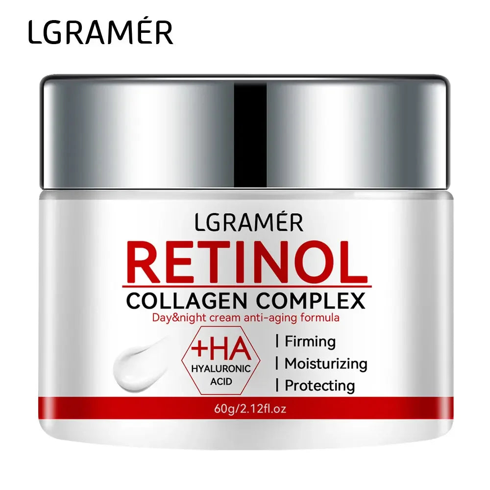 Retinol Lifting Firming Cream Collagen Smooth Wrinkles Face Cream for Moisturizer Whitening Brighten Skin Products